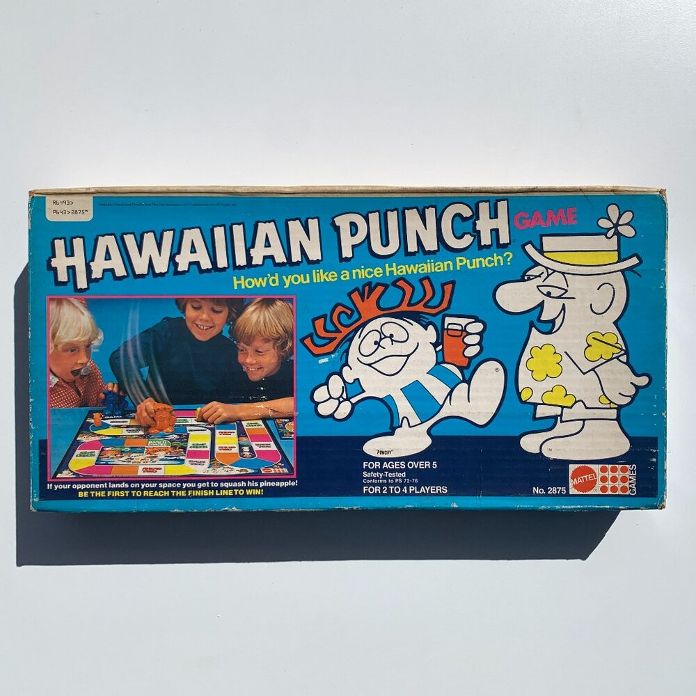 Hawaiian Punch Used Board Game (1978) - Picture 1 of 4